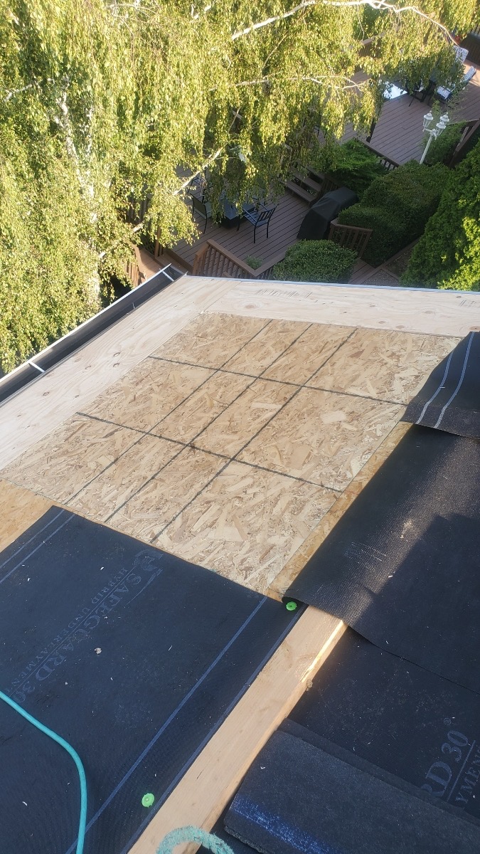 Composite shingle roof installation — ARQ Roofing