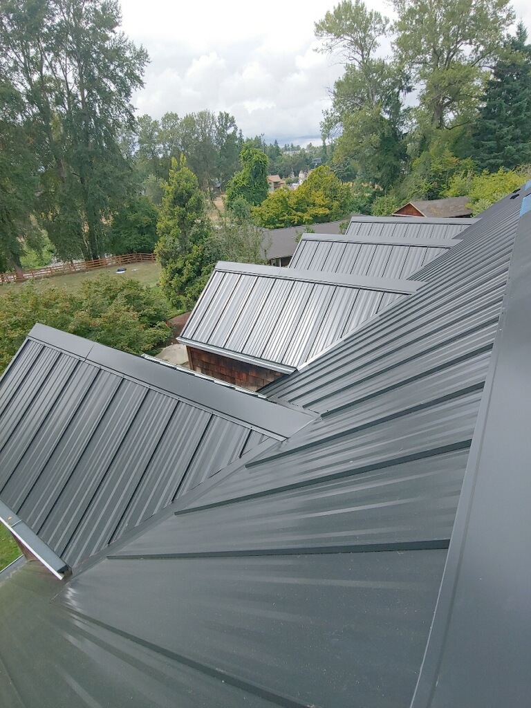 Standing-seam metal roof — ARQ Roofing